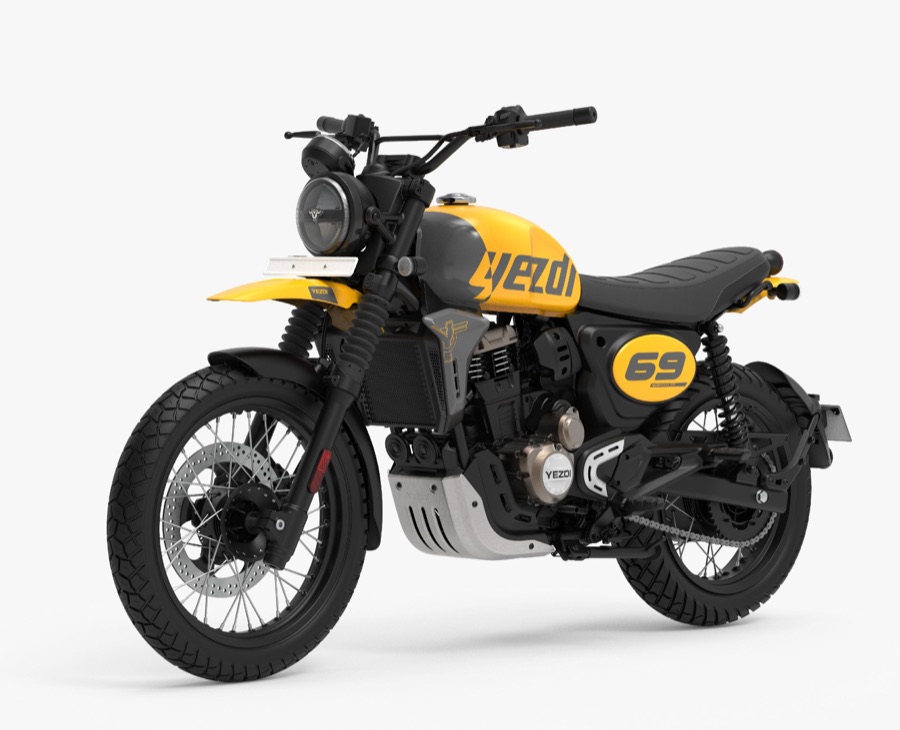 Yezdi Scrambler motorcycle